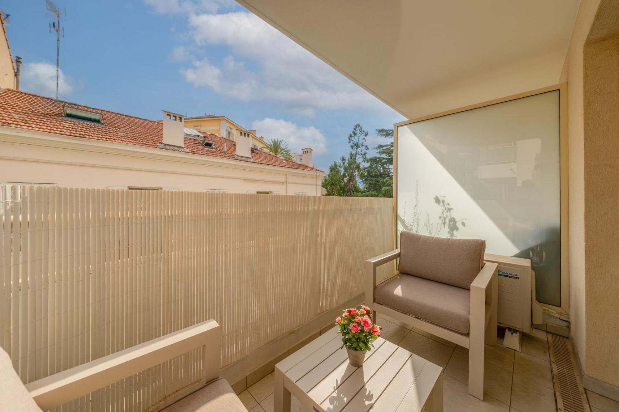 Beautiful Apartment Cannes Center Terrace Parking Eksteriør billede